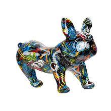 Load image into Gallery viewer, Territorial Marking Grafitti Pop Art French Bulldog Resin Statues-RE-30X14X22.5CM-CHINA-8
