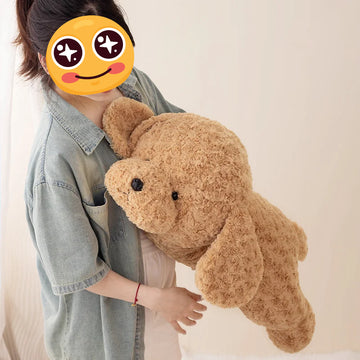 Textured Furry Labrador Stuffed Animal Plush Toys Small To Giant Size 34 360x