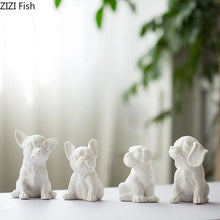 Load image into Gallery viewer, Textured White Small Labrador Statue Figurine-Home Decor-Home Decor, Labrador, Statue-B-1