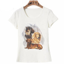 Load image into Gallery viewer, Image of a dachshund tshirt