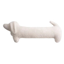Load image into Gallery viewer, Timeless Dachshund Plush Throw Pillows (Large to Giant size)-Home Decor-68cm-white-10