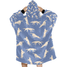 Load image into Gallery viewer, Timeless Elegance Borzoi Blanket Hoodie-20