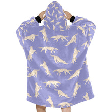 Load image into Gallery viewer, Timeless Elegance Borzoi Blanket Hoodie-28