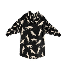 Load image into Gallery viewer, Timeless Elegance Borzoi Blanket Hoodie-35