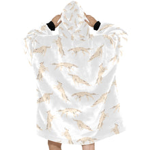 Load image into Gallery viewer, Timeless Elegance Borzoi Blanket Hoodie-4