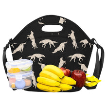 Load image into Gallery viewer, Timeless Elegance Borzoi Neoprene Lunch Bag-17