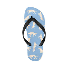 Load image into Gallery viewer, Timeless Elegance Borzoi Unisex Slippers-13