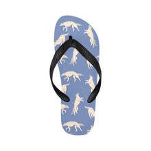 Load image into Gallery viewer, Timeless Elegance Borzoi Unisex Slippers-14