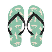 Load image into Gallery viewer, Timeless Elegance Borzoi Unisex Slippers-17