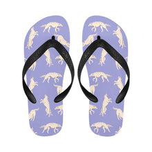 Load image into Gallery viewer, Timeless Elegance Borzoi Unisex Slippers-19