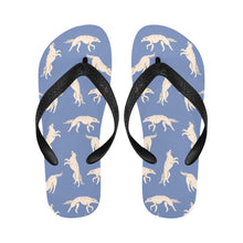 Load image into Gallery viewer, Timeless Elegance Borzoi Unisex Slippers-22