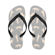 Load image into Gallery viewer, Timeless Elegance Borzoi Unisex Slippers-23