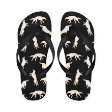 Load image into Gallery viewer, Timeless Elegance Borzoi Unisex Slippers-25
