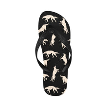 Load image into Gallery viewer, Timeless Elegance Borzoi Unisex Slippers-26