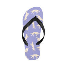 Load image into Gallery viewer, Timeless Elegance Borzoi Unisex Slippers-CornflowerBlue_1-S-16