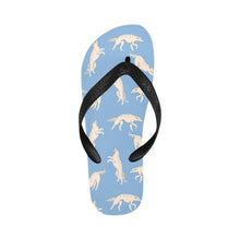 Load image into Gallery viewer, Timeless Elegance Borzoi Unisex Slippers-LightSkyBlue-S-7