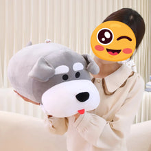 Load image into Gallery viewer, Tongue Out Schnauzer Stuffed Animal Plush Pillows-19