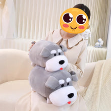 Load image into Gallery viewer, Tongue Out Schnauzer Stuffed Animal Plush Pillows-21