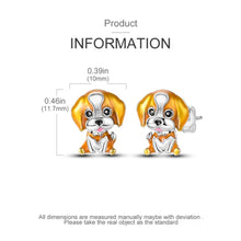 Load image into Gallery viewer, Too Cute Glossy Brittany Spaniel Earrings-4