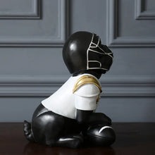 Load image into Gallery viewer, Touchdown Time American Football Black Pug Statue-Home Decor-Dog Dad Gifts, Dog Mom Gifts, Home Decor, Pug, Pug - Black, Statue-American Football-7