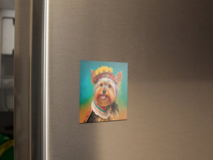 Traditional Scottish Outfit Westie Magnet-Home Decor-Dogs, Home Decor, Magnet, West Highland Terrier-3