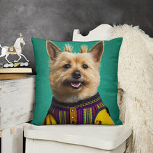 Load image into Gallery viewer, Traditional Threads Norwich Terrier Plush Pillow Case-Cushion Cover-Dog Dad Gifts, Dog Mom Gifts, Home Decor, Norwich Terrier, Pillows-3