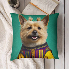 Load image into Gallery viewer, Traditional Threads Norwich Terrier Plush Pillow Case-Cushion Cover-Dog Dad Gifts, Dog Mom Gifts, Home Decor, Norwich Terrier, Pillows-4