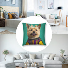 Load image into Gallery viewer, Traditional Threads Norwich Terrier Plush Pillow Case-Cushion Cover-Dog Dad Gifts, Dog Mom Gifts, Home Decor, Norwich Terrier, Pillows-8