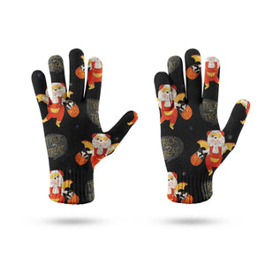 Trick or Treat Bulldog Halloween Touch Screen Gloves-Accessories-Accessories, Dog Dad Gifts, Dog Mom Gifts, English Bulldog, Gloves-10