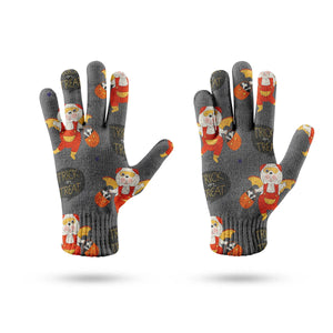 Trick or Treat Bulldog Halloween Touch Screen Gloves-Accessories-Accessories, Dog Dad Gifts, Dog Mom Gifts, English Bulldog, Gloves-11