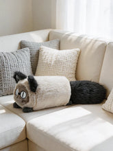Load image into Gallery viewer, Unique Siamese Cat Plush Toy - Cuddly Fluffy Tail Cat-8