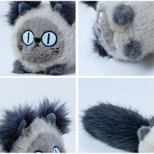 Load image into Gallery viewer, Unique Siamese Cat Plush Toy - Cuddly Fluffy Tail Cat-11