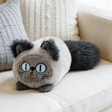 Load image into Gallery viewer, Unique Siamese Cat Plush Toy - Cuddly Fluffy Tail Cat-4