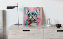 Load image into Gallery viewer, Whimsical Blue Frenchie Wall Art Poster-Art-Dog Art, French Bulldog, Home Decor, Poster-5