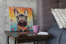 Load image into Gallery viewer, Butterfly Whimsy French Bulldog Wall Art Poster-Art-Dog Art, French Bulldog, Home Decor, Poster-4