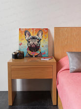 Load image into Gallery viewer, Butterfly Whimsy French Bulldog Wall Art Poster-Art-Dog Art, French Bulldog, Home Decor, Poster-6