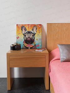 Butterfly Whimsy French Bulldog Wall Art Poster-Art-Dog Art, French Bulldog, Home Decor, Poster-6