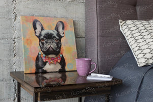 Joyful Eccentricity French Bulldog Wall Art Poster-Art-Dog Art, French Bulldog, Home Decor, Poster-1