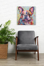 Load image into Gallery viewer, Kaleidoscopic French Bulldog Fantasy Wall Art Poster-Art-Dog Art, French Bulldog, Home Decor, Poster-7