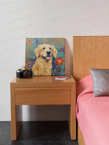 Whimsical Golden Retriever Reverie Wall Art Poster-Art-Dog Art, Golden Retriever, Home Decor, Poster-6