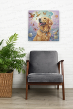 Load image into Gallery viewer, Canine Joy Golden Retriever Wall Art Poster-Art-Dog Art, Golden Retriever, Home Decor, Poster-7