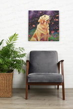 Load image into Gallery viewer, Golden Grace Golden Retriever Wall Art Poster-Art-Dog Art, Golden Retriever, Home Decor, Poster-7