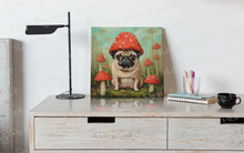 Load image into Gallery viewer, Pug in Wonderland Wall Art Poster-Art-Dog Art, Home Decor, Poster, Pug-5