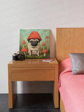 Load image into Gallery viewer, Pug in Wonderland Wall Art Poster-Art-Dog Art, Home Decor, Poster, Pug-6