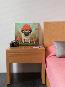 Pug in Wonderland Wall Art Poster-Art-Dog Art, Home Decor, Poster, Pug-6