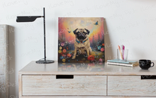Load image into Gallery viewer, Enchanted Pug Paradise Wall Art Poster-Art-Dog Art, Home Decor, Poster, Pug-5