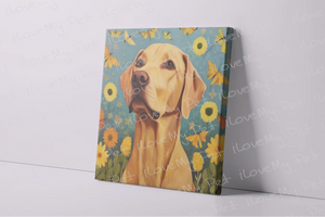 Sunshine Companion Yellow Labrador Wall Art Poster-Art-Dog Art, Home Decor, Labrador, Poster-3