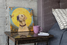 Load image into Gallery viewer, Sunny Disposition Yellow Labrador Wall Art Poster-Art-Dog Art, Home Decor, Labrador, Poster-4