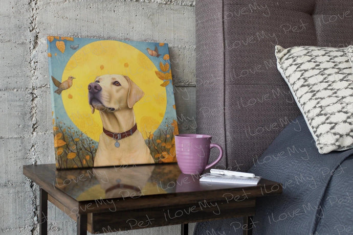 Sunny Disposition Yellow Labrador Wall Art Poster-Art-Dog Art, Home Decor, Labrador, Poster-1