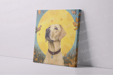 Load image into Gallery viewer, Sunny Disposition Yellow Labrador Wall Art Poster-Art-Dog Art, Home Decor, Labrador, Poster-3